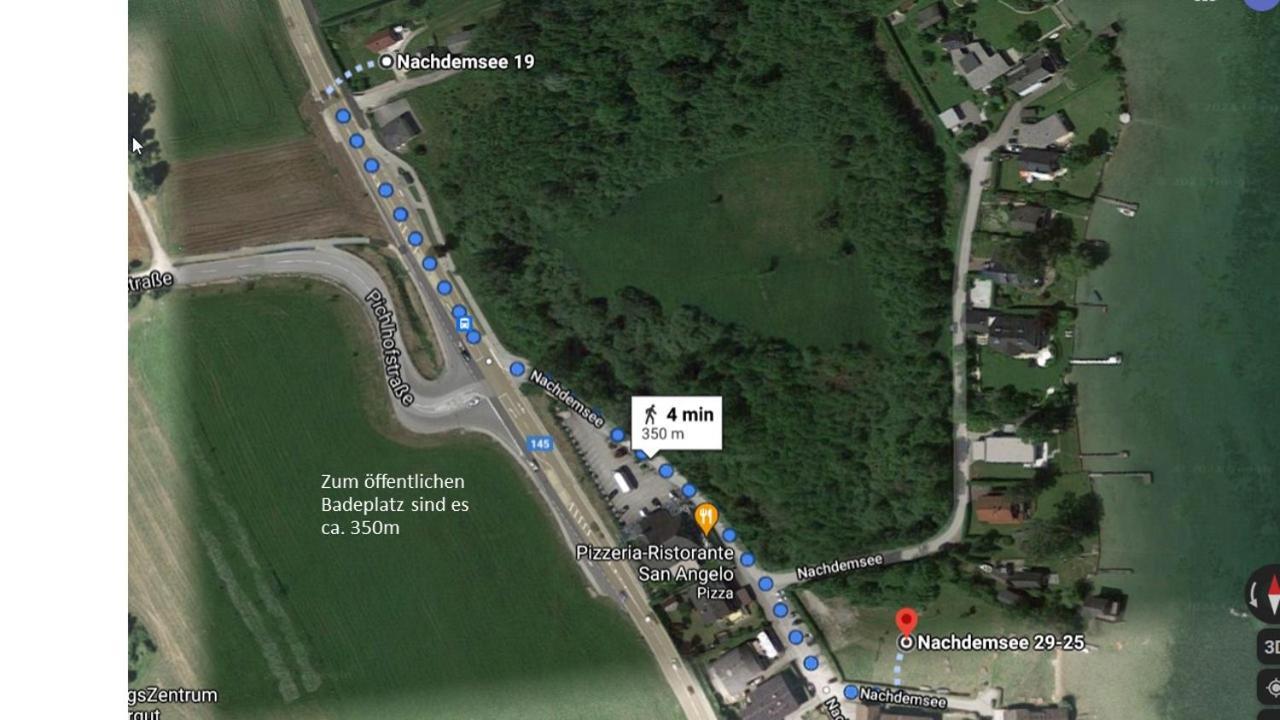 Ferienhaeuschen Am Traunsee Mit Tretboot Zur Freien Nutzung Am Badeplatz Altmünster Exteriér fotografie
