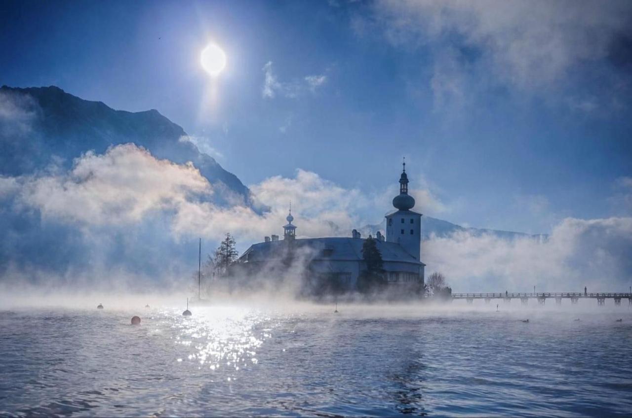 Ferienhaeuschen Am Traunsee Mit Tretboot Zur Freien Nutzung Am Badeplatz Altmünster Exteriér fotografie